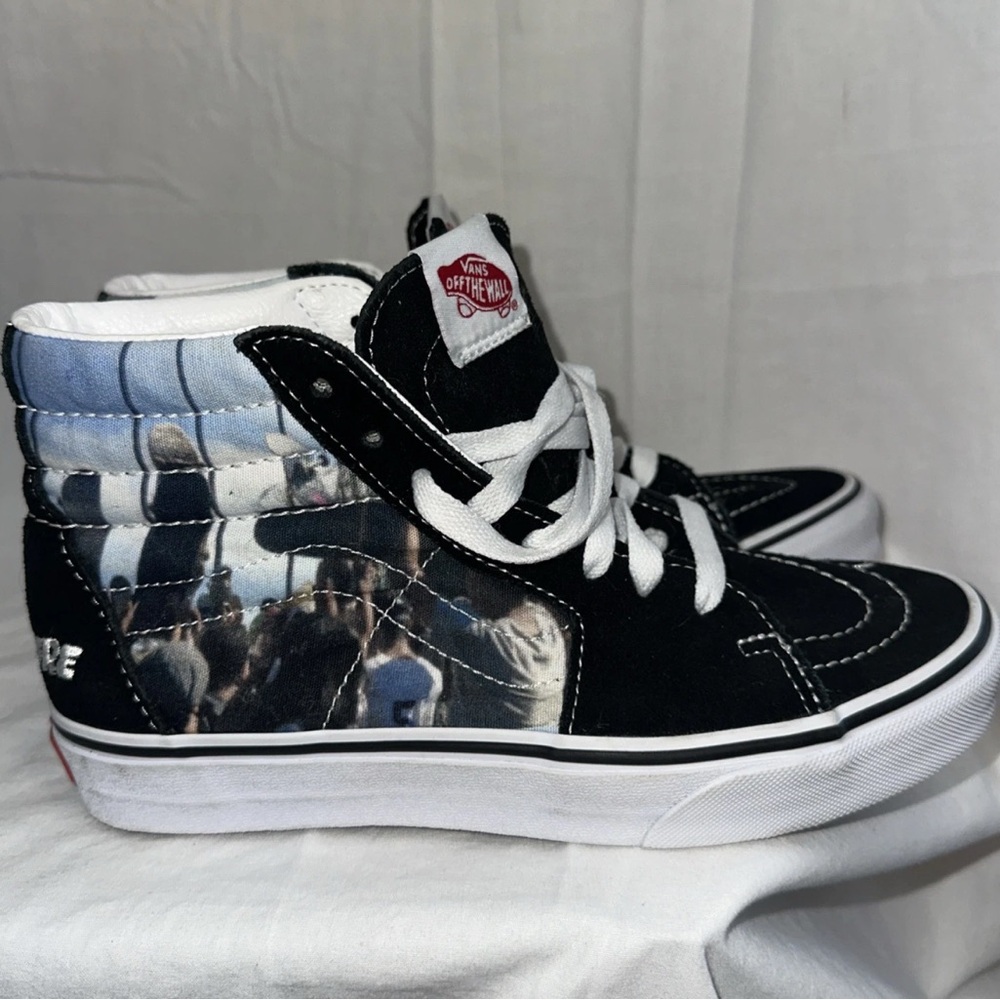 Vans Men's 5.5/Women's 7 Sk8-Hi MOCA Frances Stark Poets On The Pyre-VN0A5KRHA55